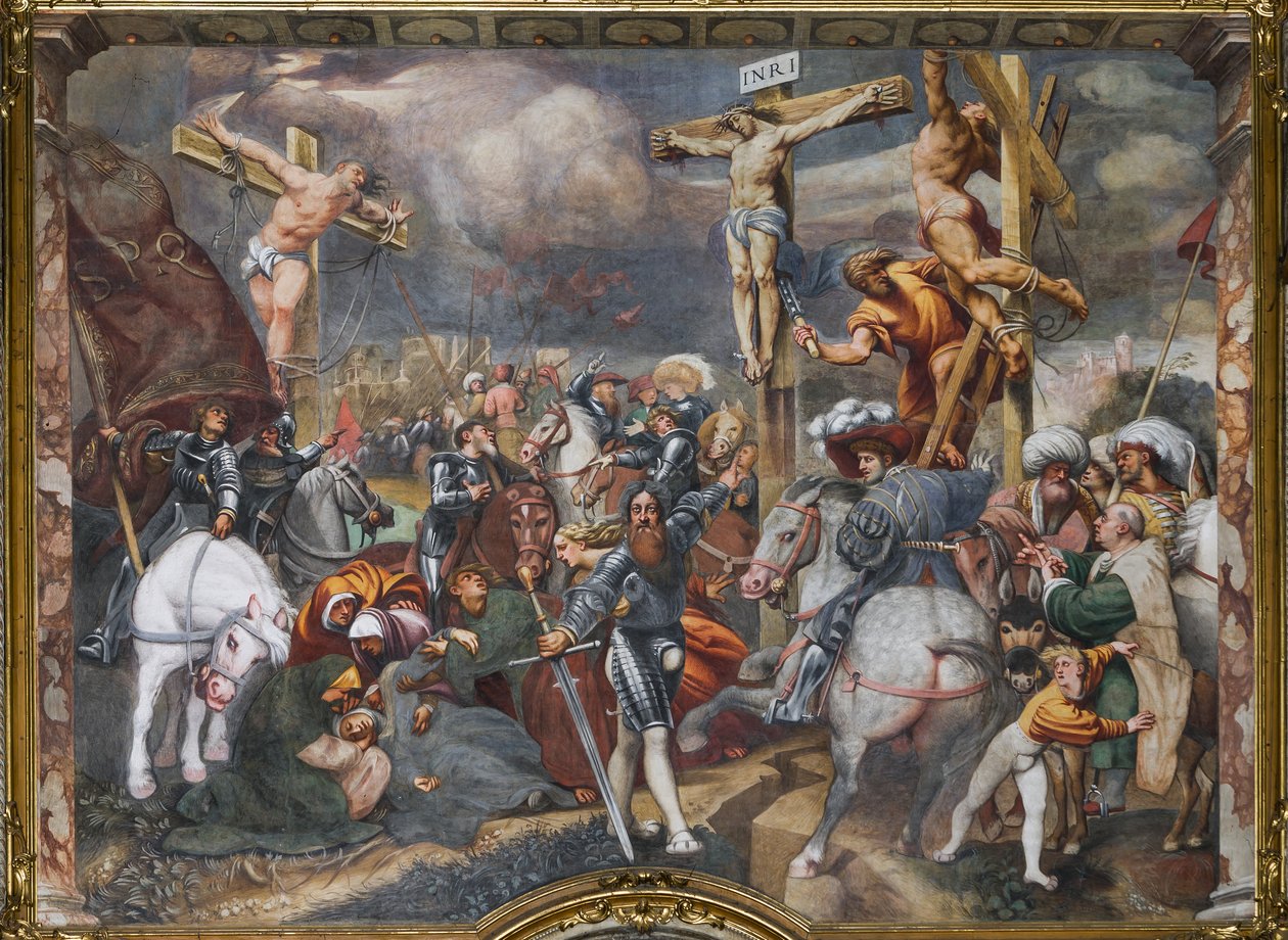 Ristiinnaulitseminen tekijältä Giovanni Antonio Pordenone