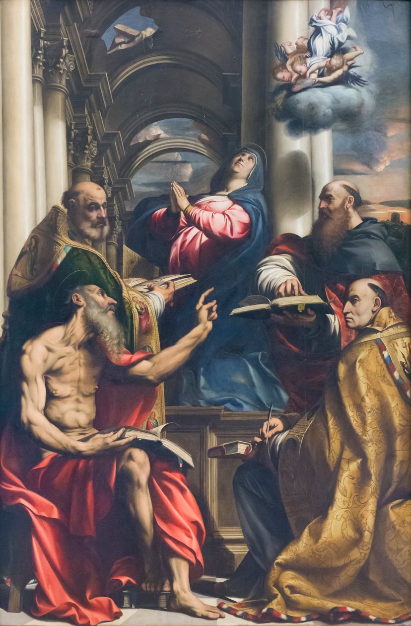 Kiista tahrattomasta sikiämisestä tekijältä Giovanni Antonio Pordenone