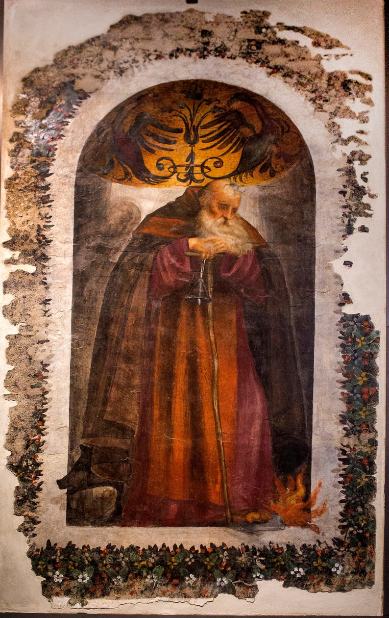 St. Antonio (öljy kankaalle) tekijältä Giovanni Antonio Pordenone