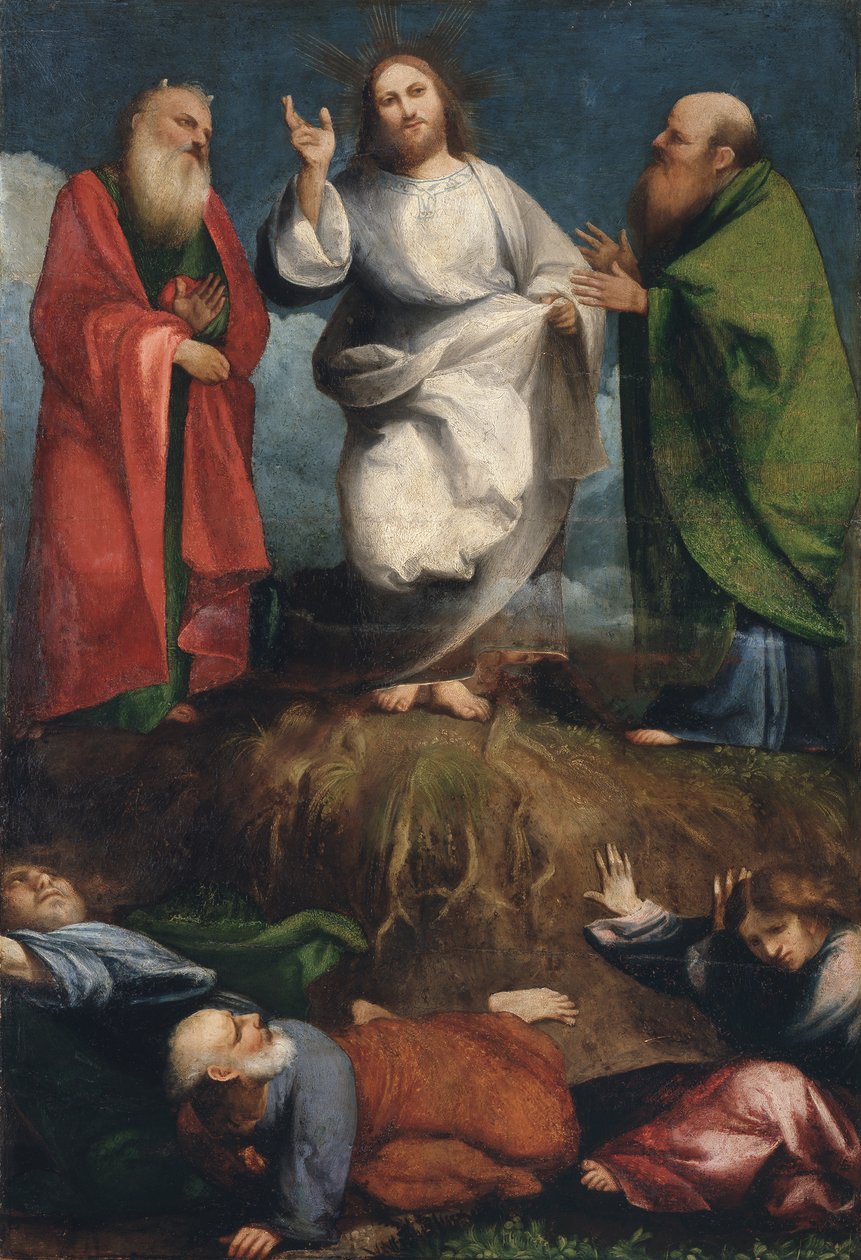 Kirkastus, 1515-16 tekijältä Giovanni Antonio Pordenone