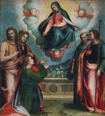 Vyön Madonna tekijältä Giovanni Antonio Sogliani