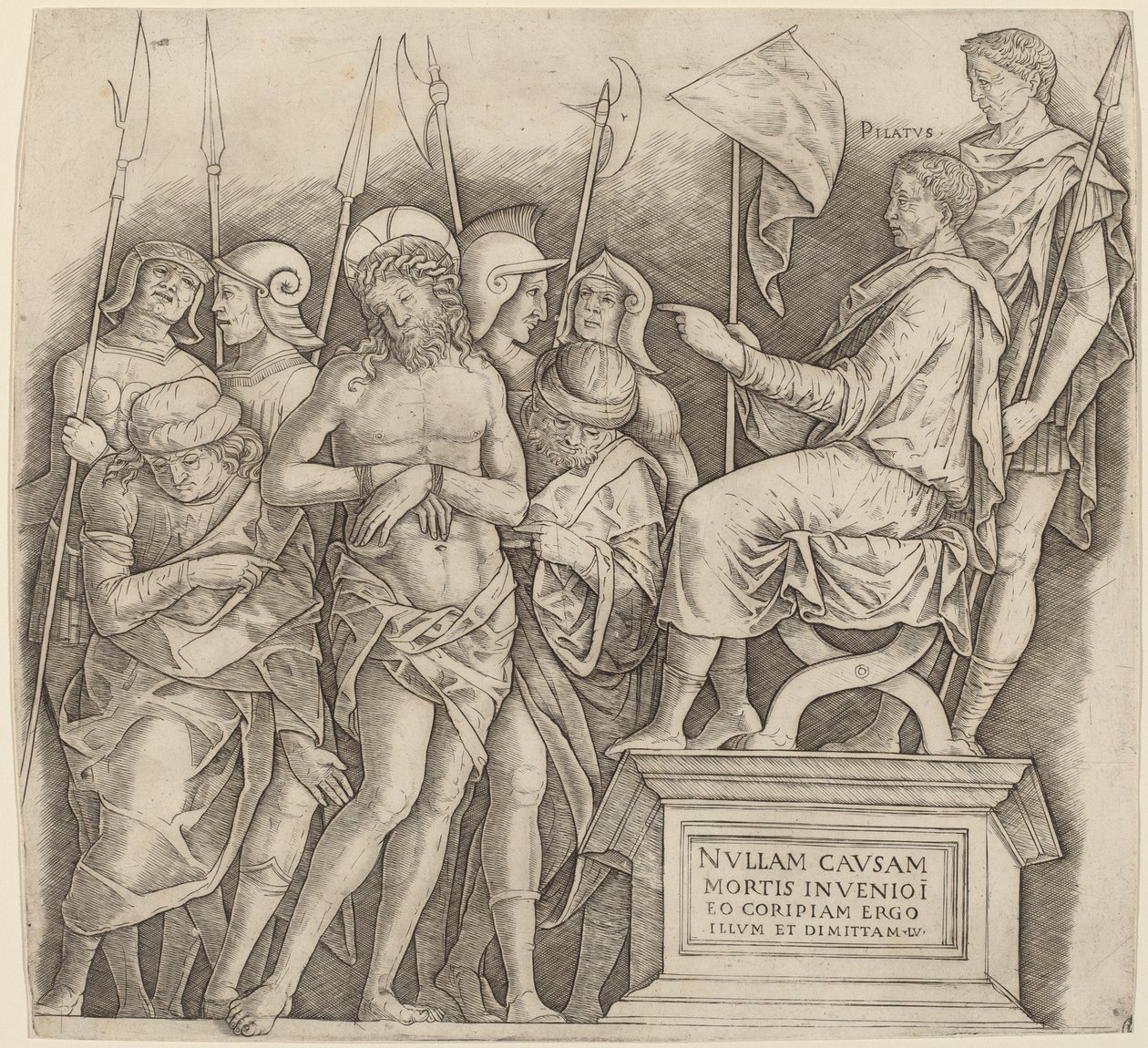 Kristus Pilatuksen edessä tekijältä Giovanni Antonio da Brescia