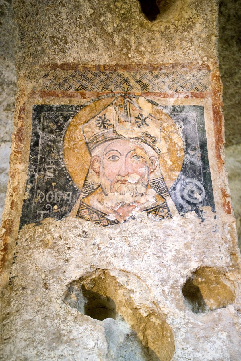 Fresko, Kalliokirkko, Convicinio di Sant