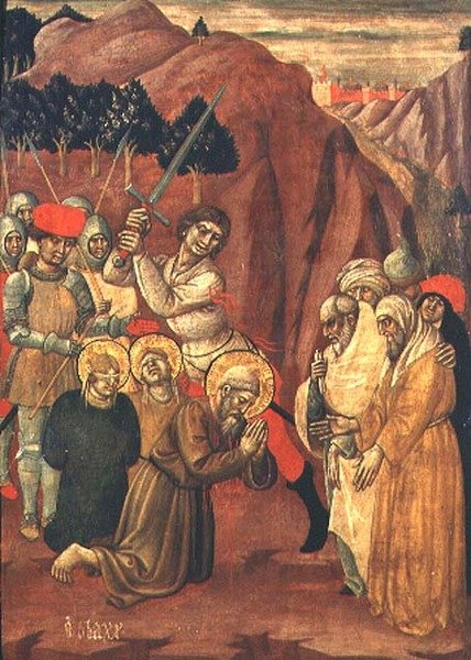 Pyhän Biagion marttyyrikuolema tekijältä Giovanni Antonio da Pesaro