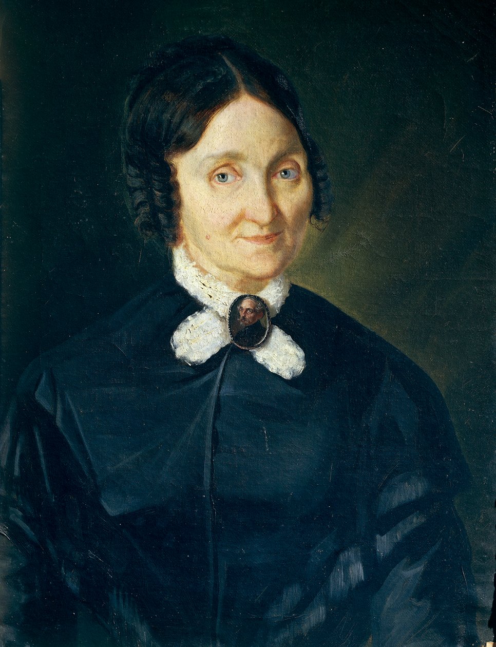 Giovanni Baccarlinon muotokuva Donna Tecla Antonini de Laskasta, öljy kankaalle, 47x63 cm tekijältä Giovanni Baccarlino