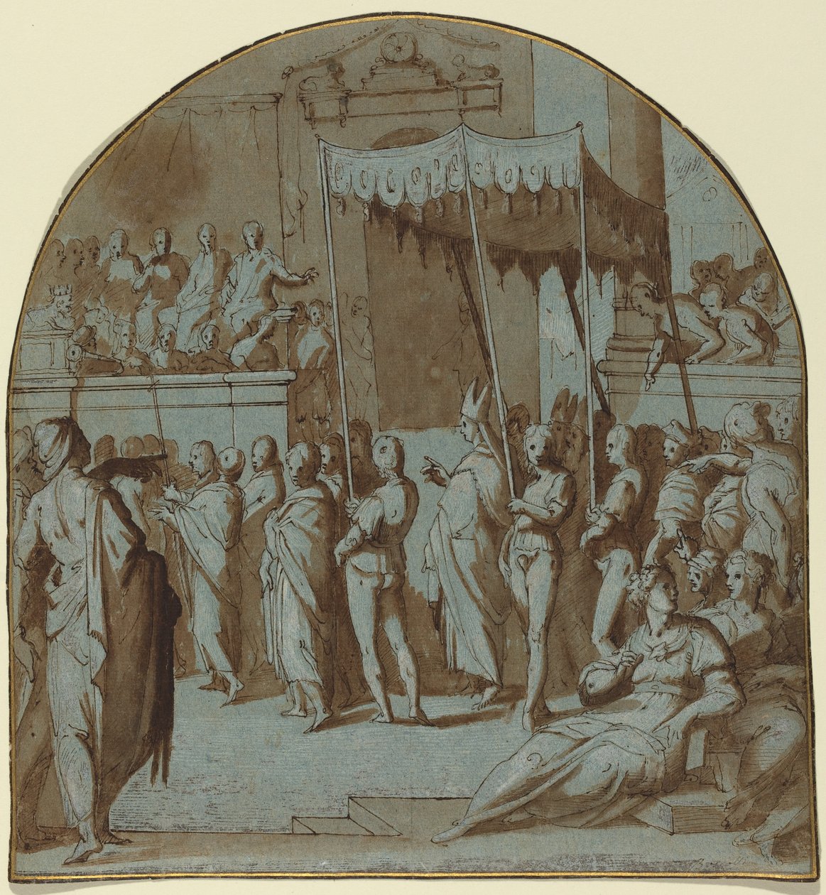 Pyhän Antoninuksen tulo Firenzeen tekijältä Giovanni Balducci