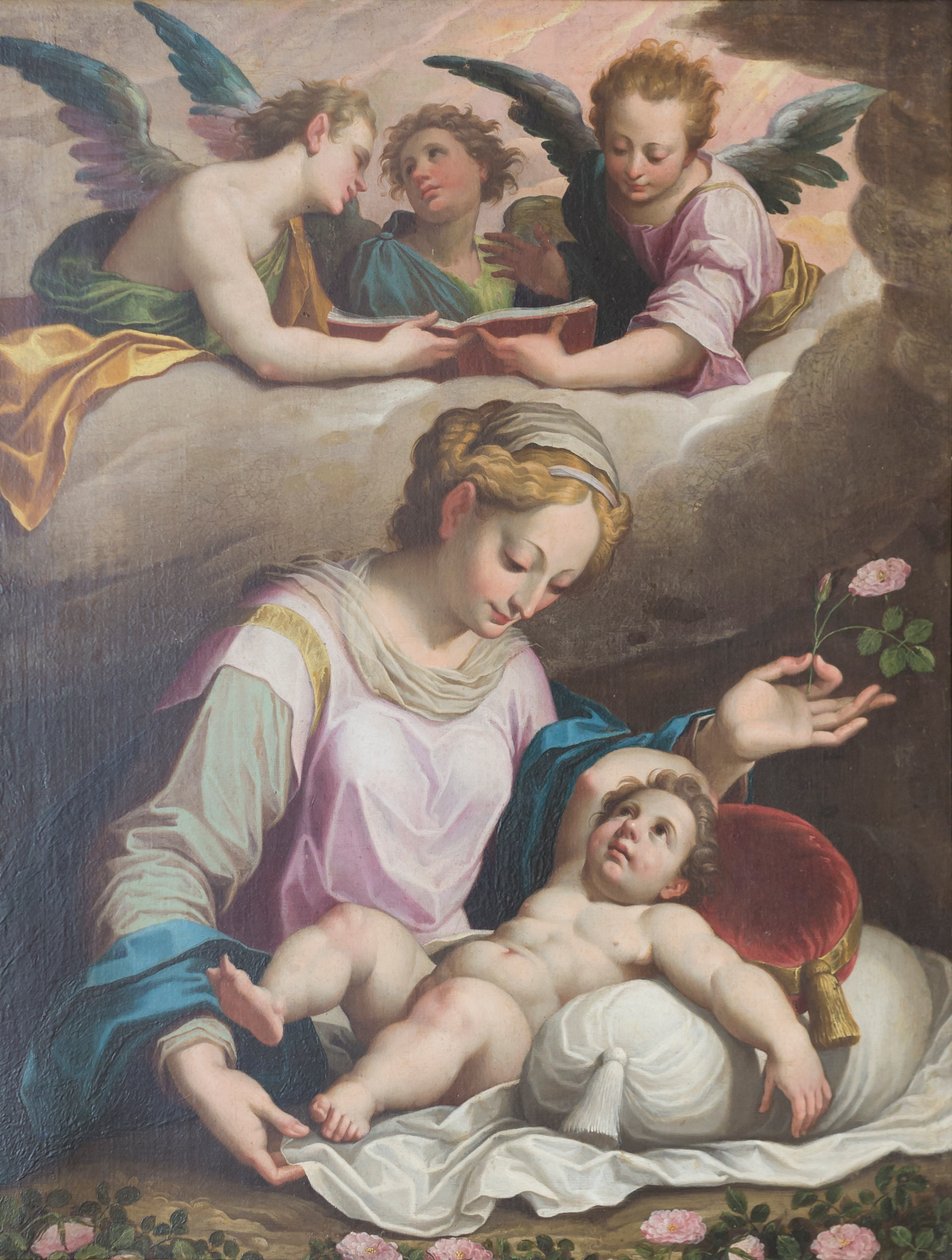 Ruusun neitsyt tekijältä Giovanni Battista (1555 1619) Trotti