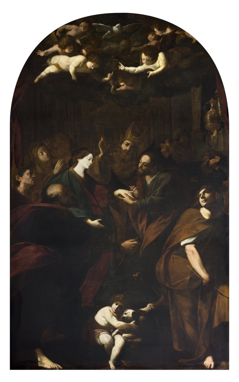 Neitsyen häät tekijältä Giovanni Battista and Gherardini Melchiorre Crespi