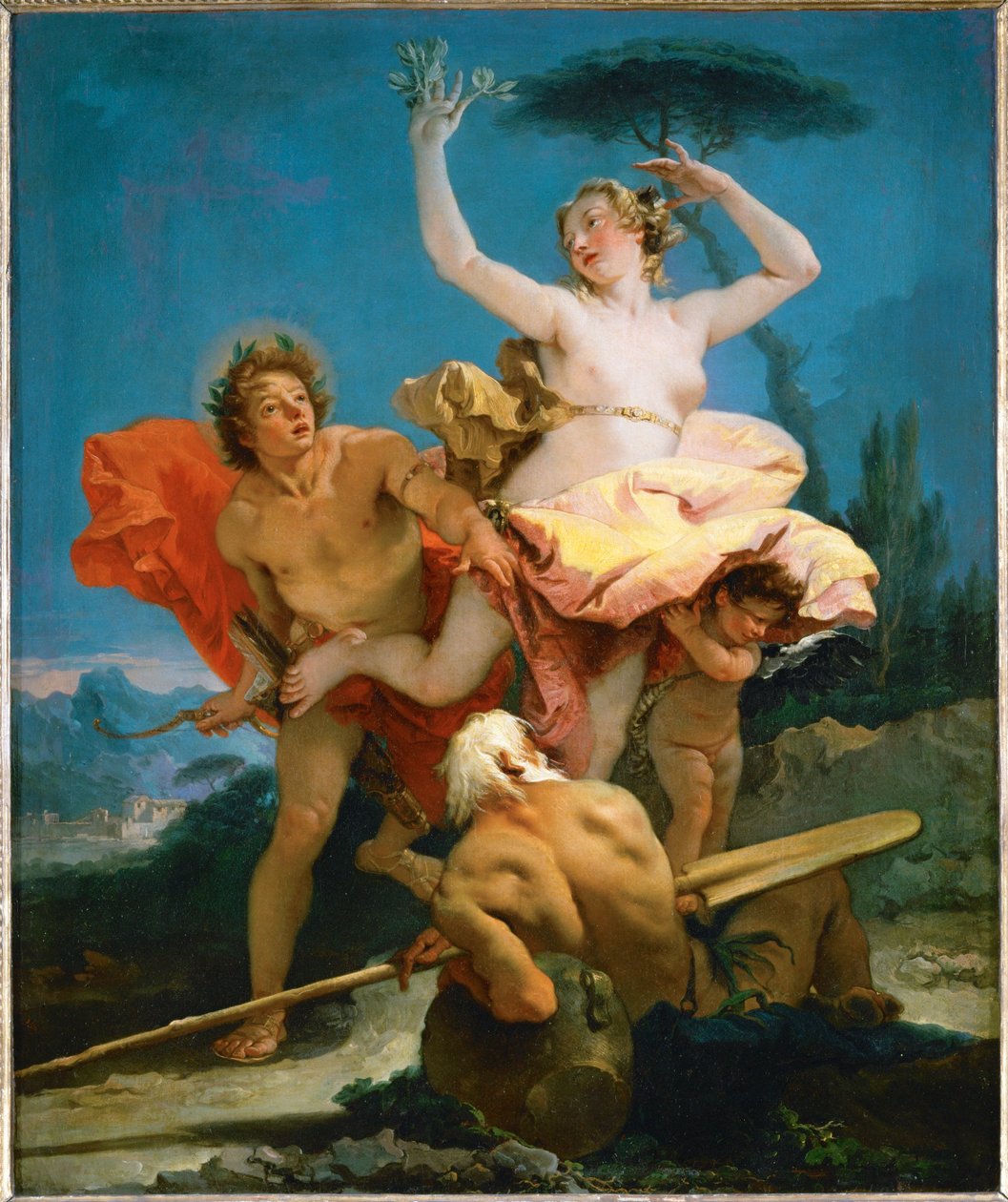 Apollo ja Daphne ... tekijältä Giovanni Battista (1696 1770) Tiepolo