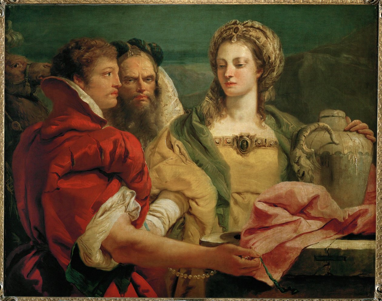 Rebecca kaivolla ... tekijältä Giovanni Battista (1696 1770) Tiepolo