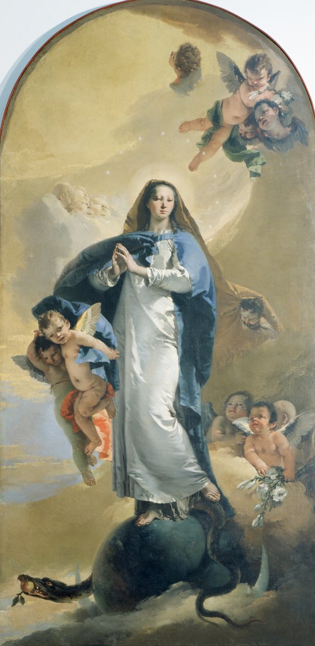 Immaculate Concept tekijältä Giovanni Battista Tiepolo