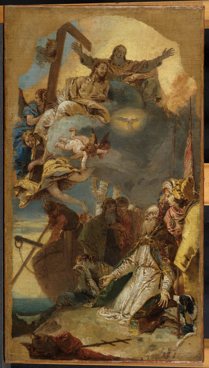 Pyhän Klemensin marttyyrikuolema, n. 1734-1739 (öljy kankaalle) tekijältä Giovanni Battista Tiepolo