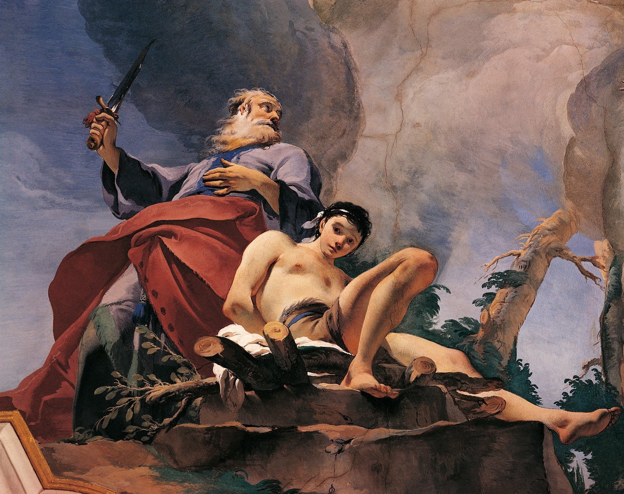 Iisakin uhri tekijältä Giovanni Battista Tiepolo