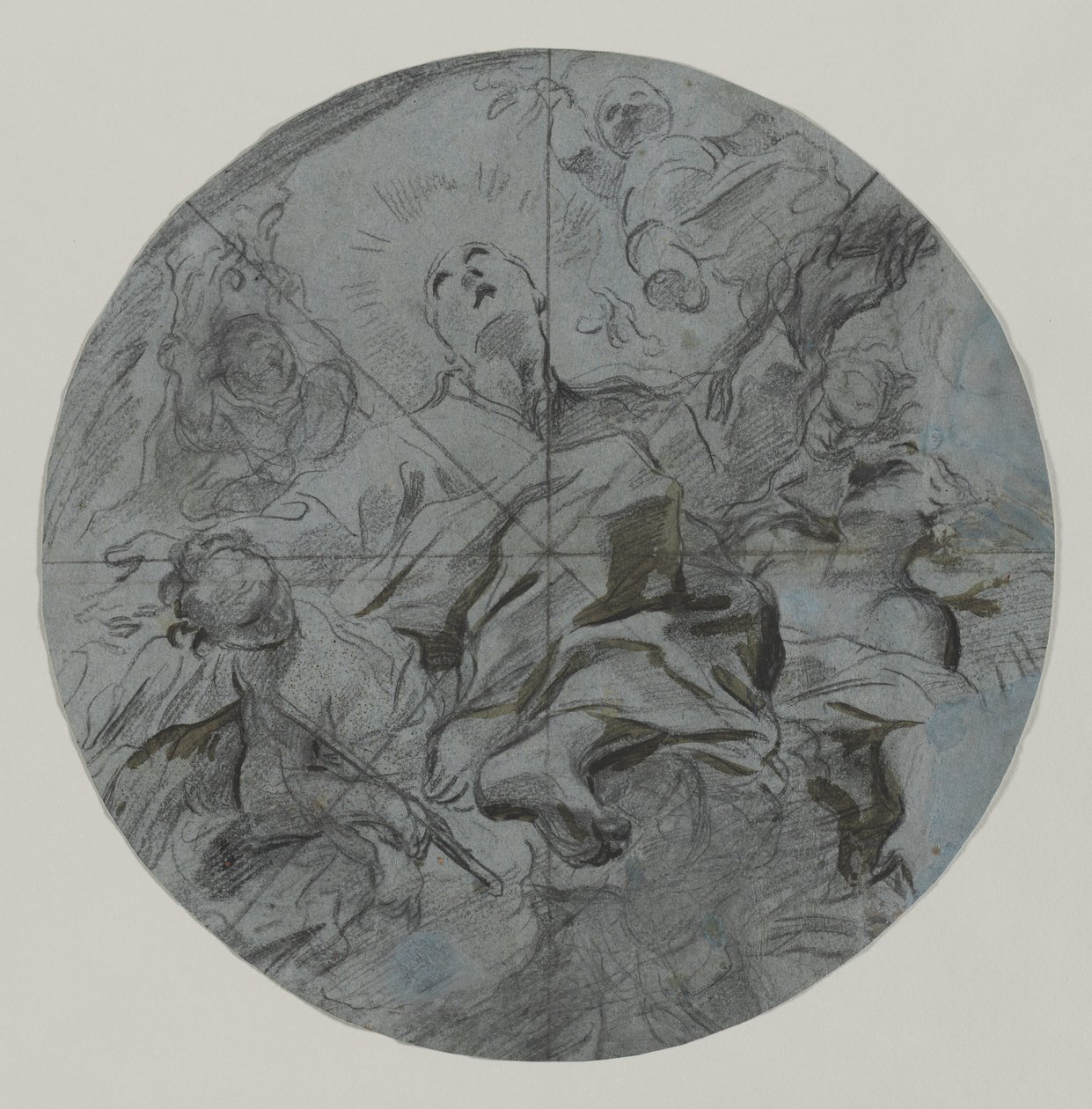 Pyhän recton apoteoosi, 1600-luvun toinen puoli. tekijältä Giovanni Battista Benaschi
