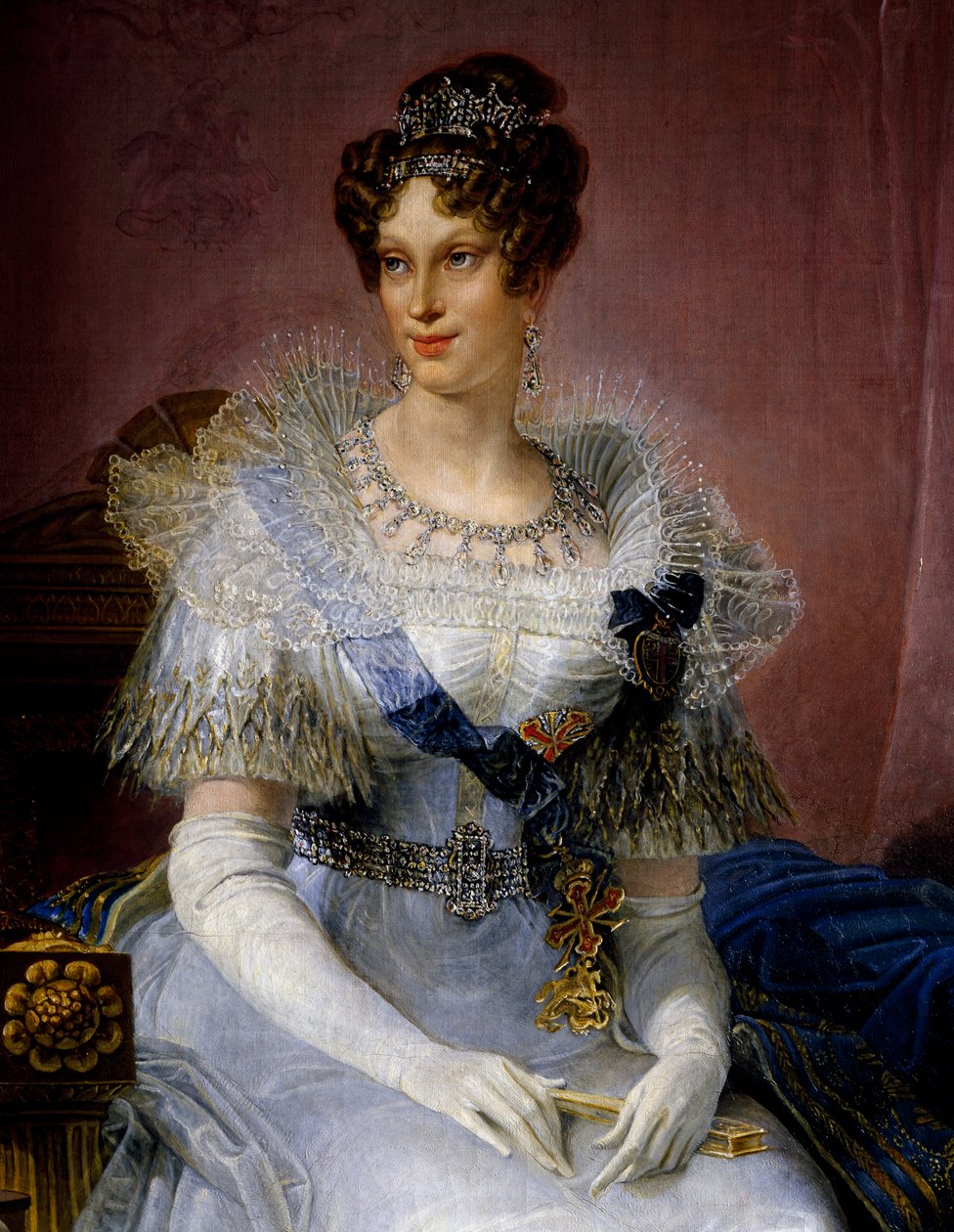Parman herttuattaren Marie Louisen muotokuva (Wien tekijältä Giovanni Battista Borghesi