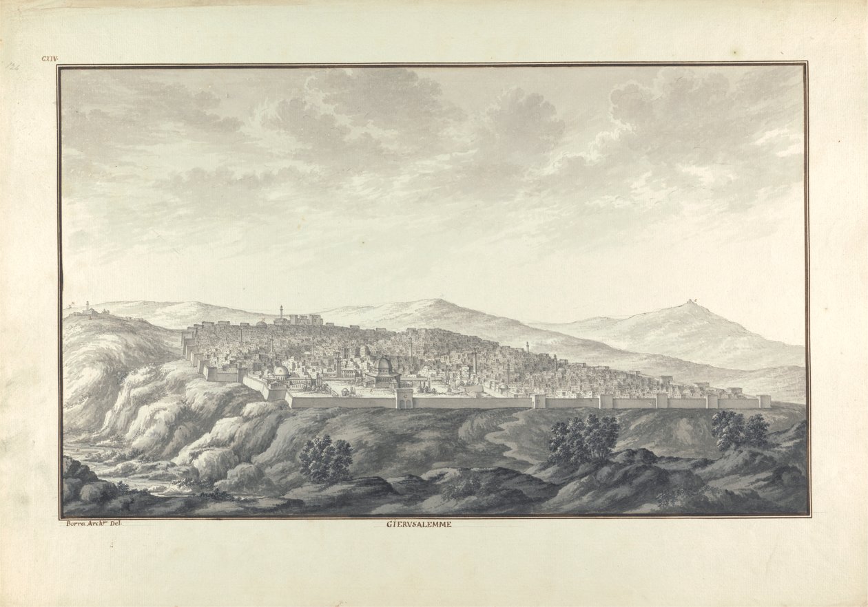 Gierusalemme tekijältä Giovanni Battista Borra