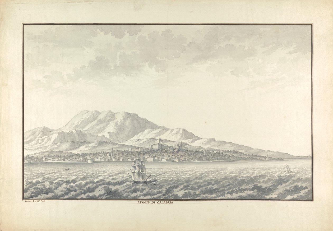 Calabrian Reggio tekijältä Giovanni Battista Borra