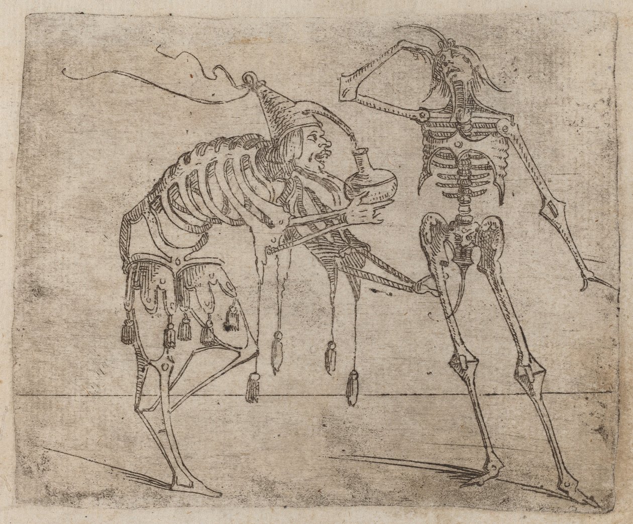 Teoksesta "Bizzarie di different figures" tekijältä Giovanni Battista Bracelli
