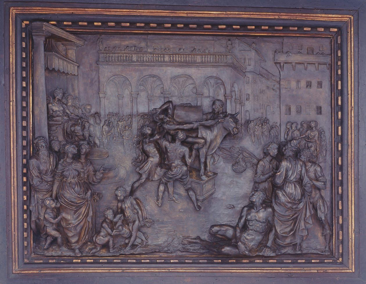 Phalaris ja Perilluksen härkä, 15901600. tekijältä Giovanni Battista Caccini