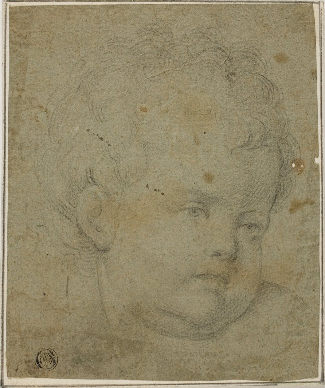 Lapsen pää tekijältä Giovanni Battista Caracciolo