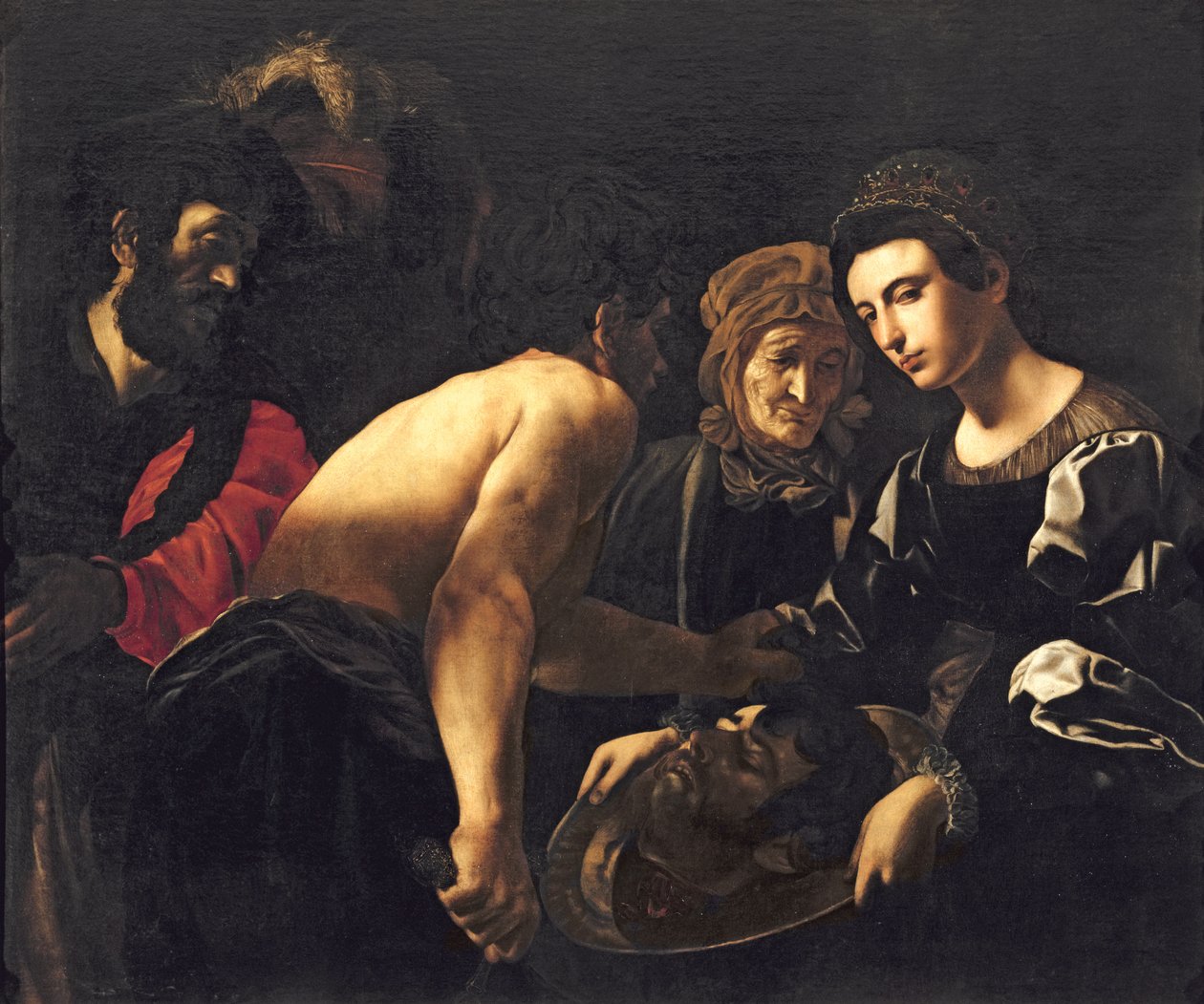 Salome, n. 1615-20 tekijältä Giovanni Battista Caracciolo