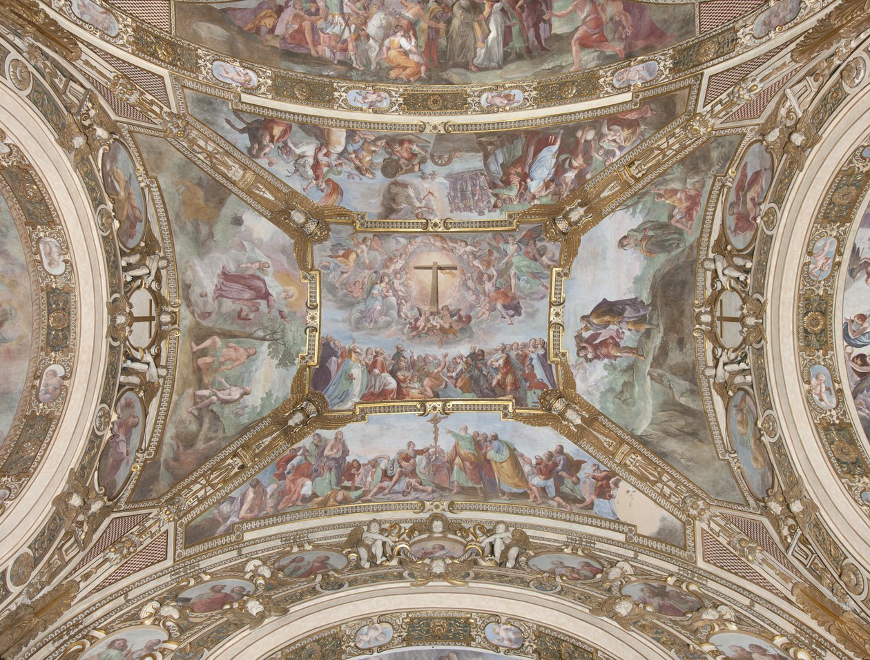 Pyhän ristin tarinoita, 1631-32 tekijältä Giovanni Battista Carlone
