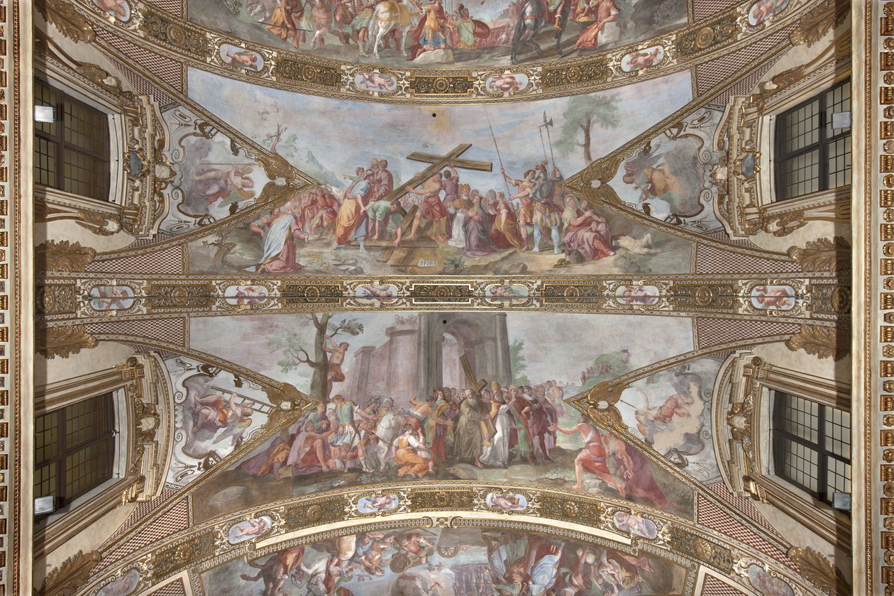 Pyhän ristin tarinoita, 1631-32 tekijältä Giovanni Battista Carlone