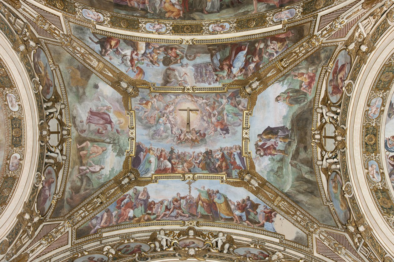 Pyhän Ristin tarinat, 1631-32 tekijältä Giovanni Battista Carlone