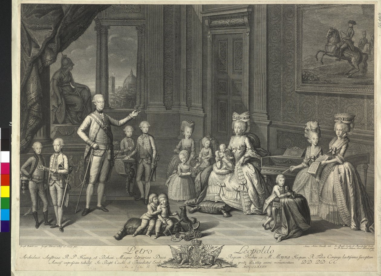 Pyhän saksalaisroomalaisen keisarin Leopold II tekijältä Giovanni Battista Cecchi