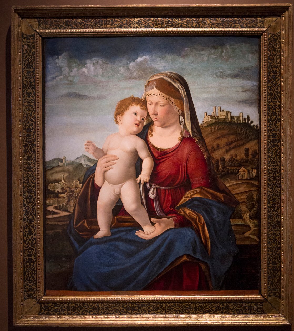 Madonna lapsen kanssa (öljy kankaalle) tekijältä Giovanni Battista Cima da Conegliano