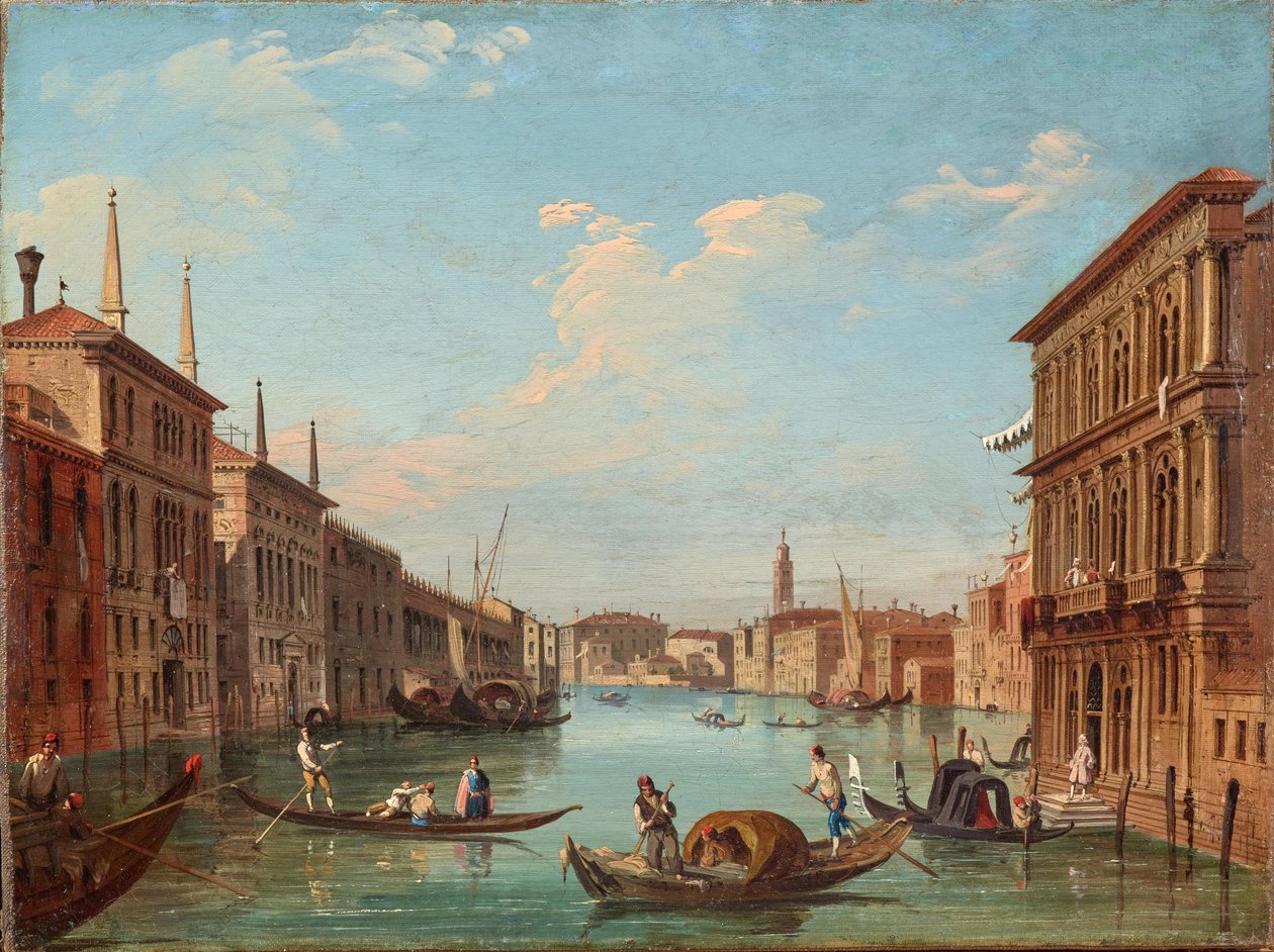 Giovanni Battista Cimaroli Venetsian suuri kanava tekijältä Giovanni Battista Cimaroli