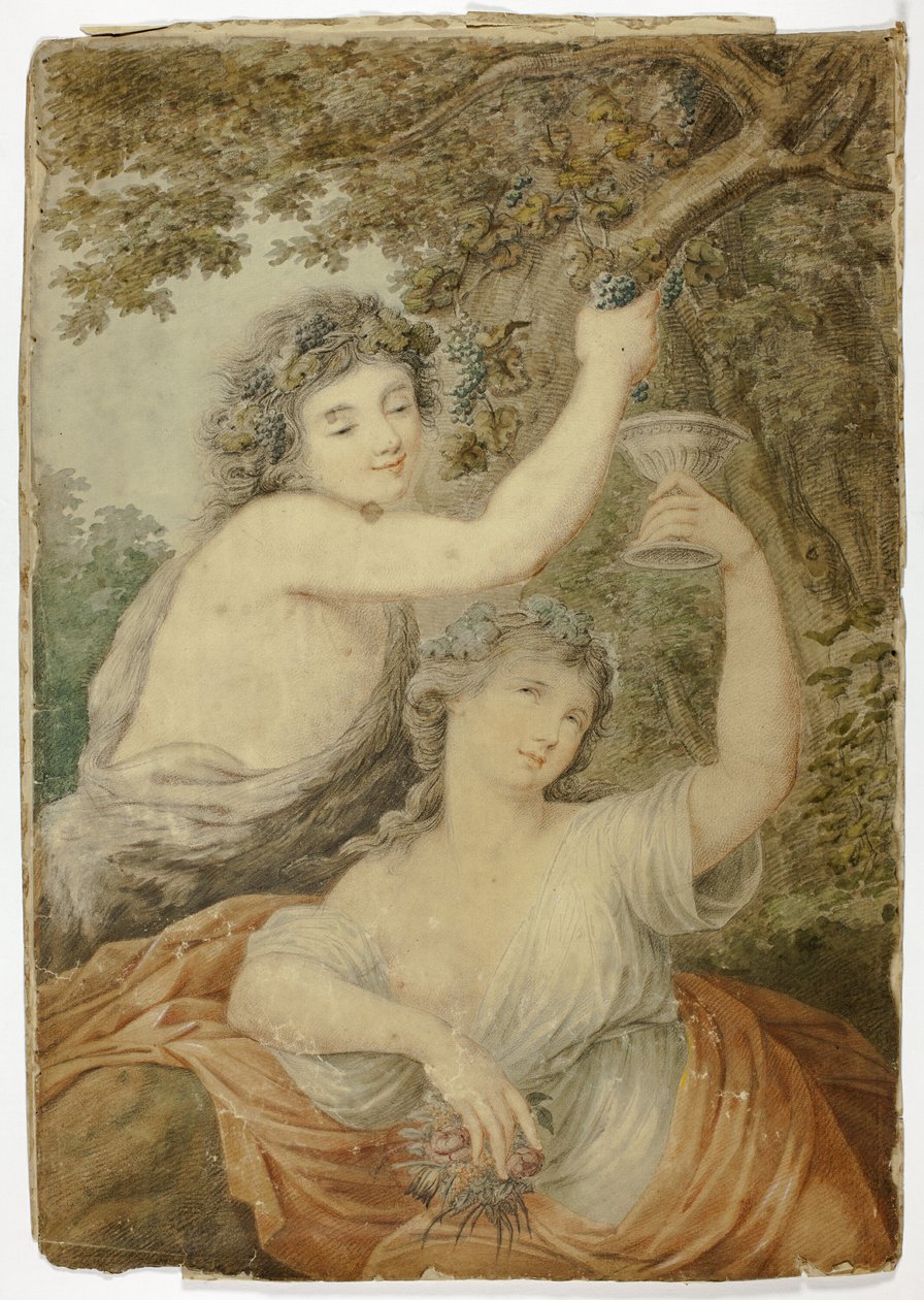 Bacchus ja Maiden tekijältä Giovanni Battista Cipriani