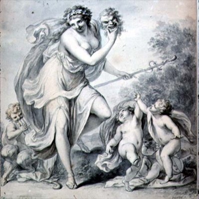 Komedia, 1700-luku tekijältä Giovanni Battista Cipriani