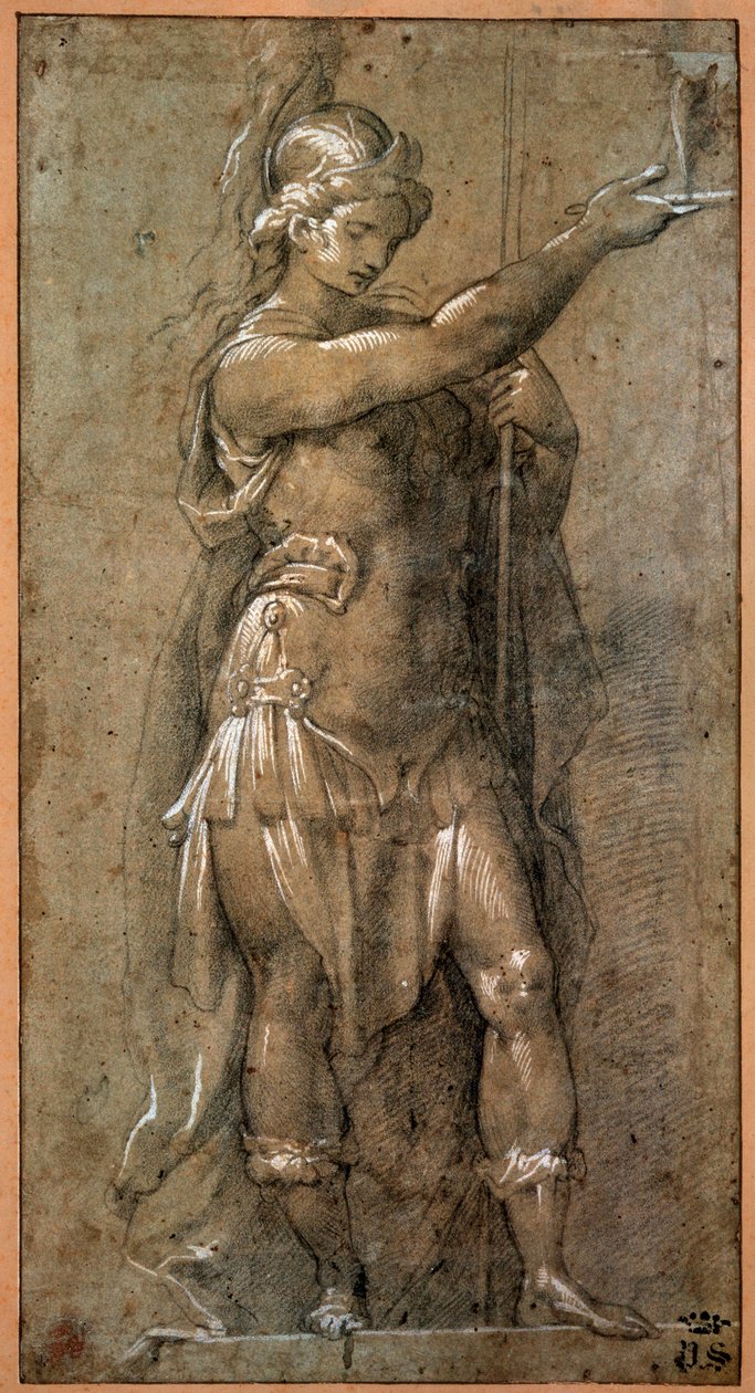 Minerva, 1600-luvun alku tekijältä Giovanni Battista Crespi