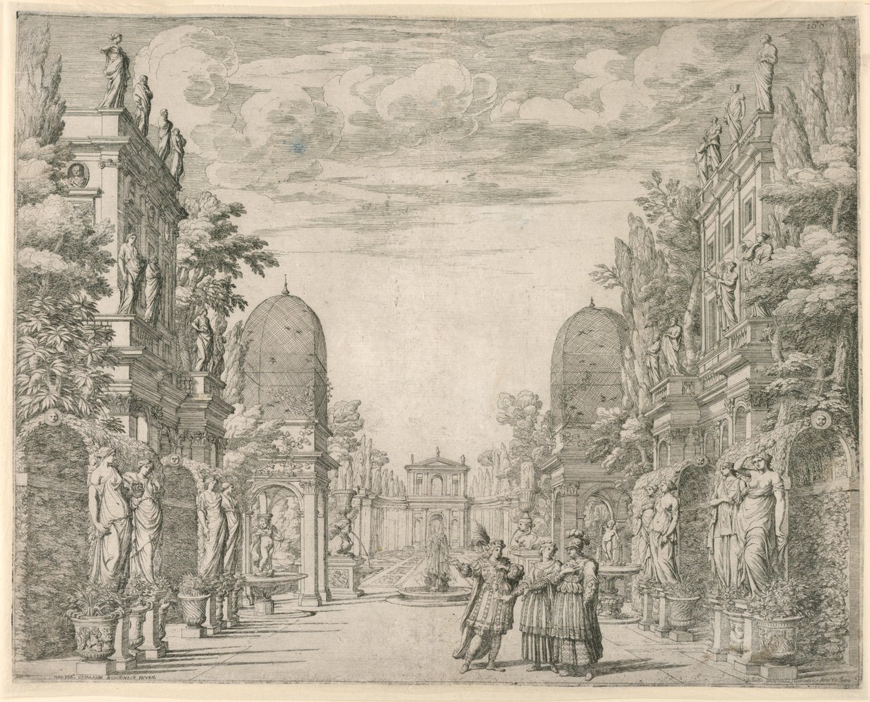 Lavastus Scene 3, "La Vita Humana overo" elokuvasta "The Triumph of the Pieta" tekijältä Giovanni Battista Galestruzzi