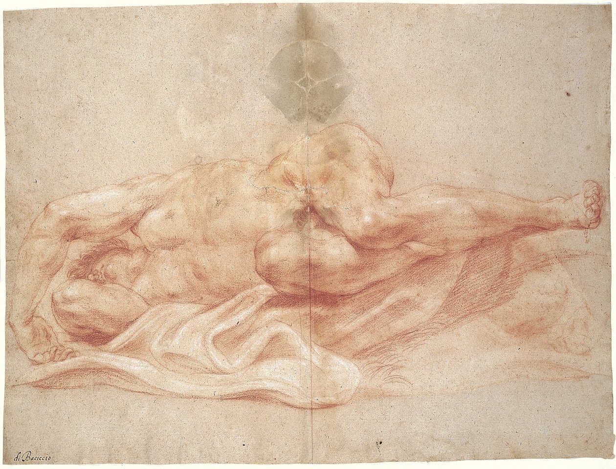 Mies alaston tekijältä Giovanni Battista Gaulli