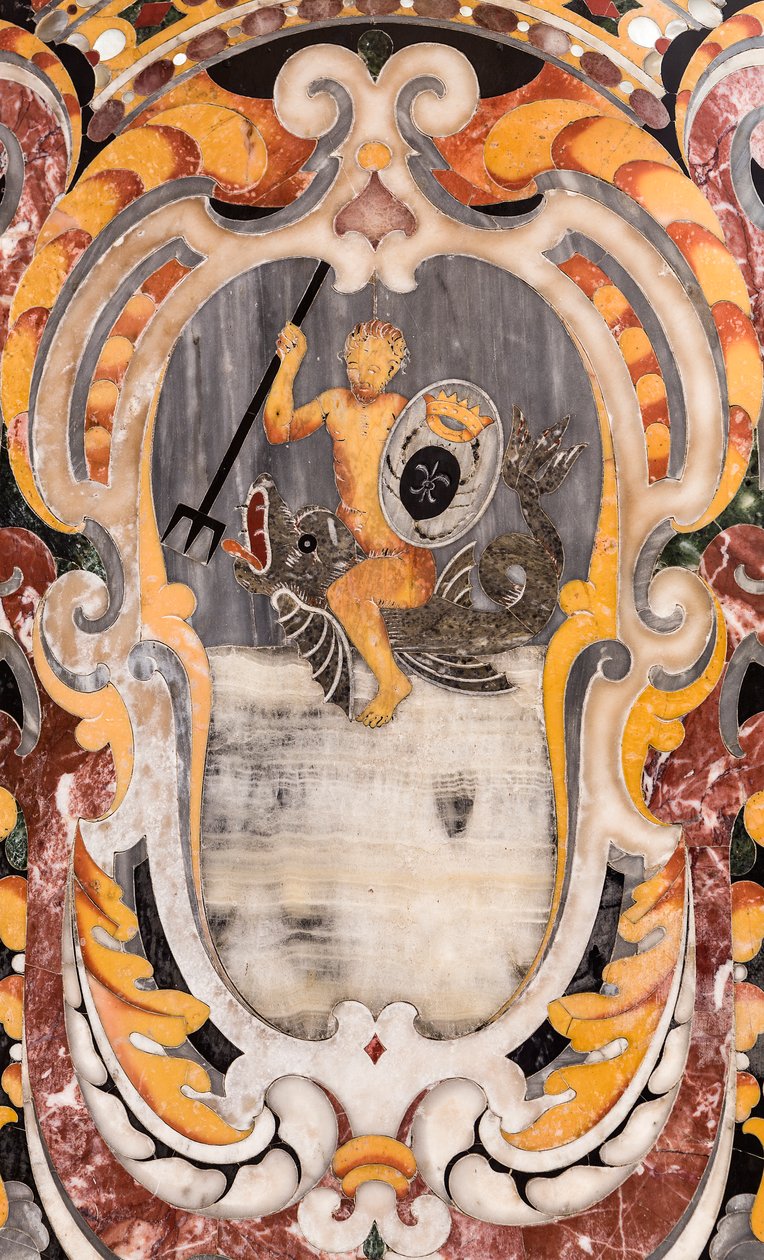 San Cataldon katedraali, San Cataldon kappeli, pyhimyksen alttari, yksityiskohta, Taranto, Apulia (kuva) tekijältä Giovanni Battista Lombardelli