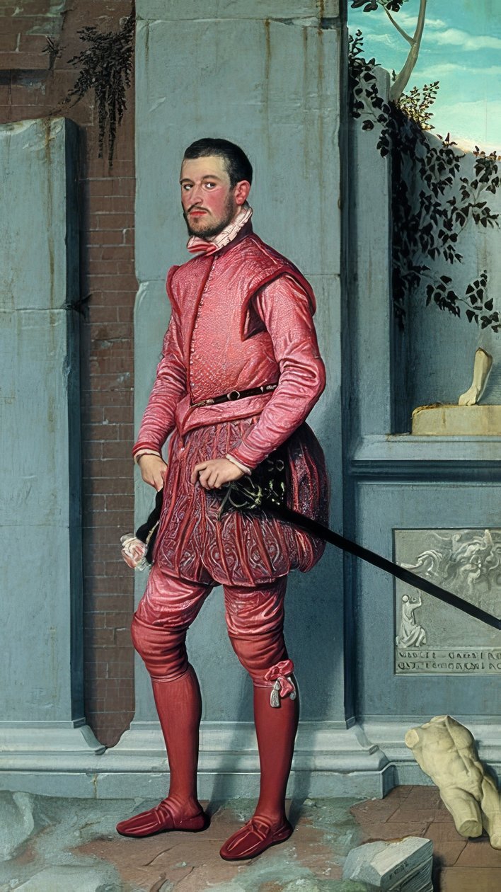 Gian Gerolamo Grumelli. Öh 1560 tekijältä Giovanni Battista Moroni