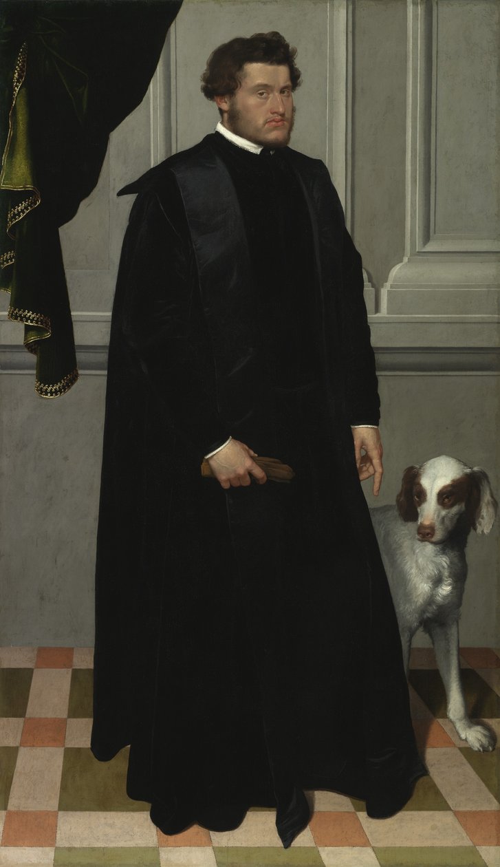 Gian Lodovico Madruzzo, 1551-52 tekijältä Giovanni Battista Moroni