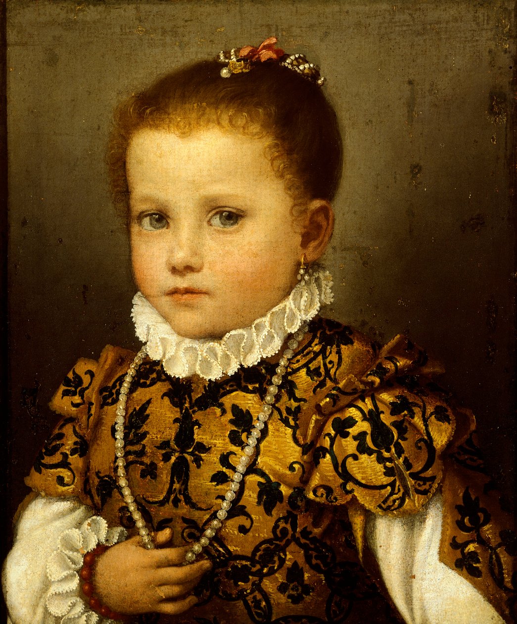 Redettin perheen tyttö tekijältä Giovanni Battista Moroni