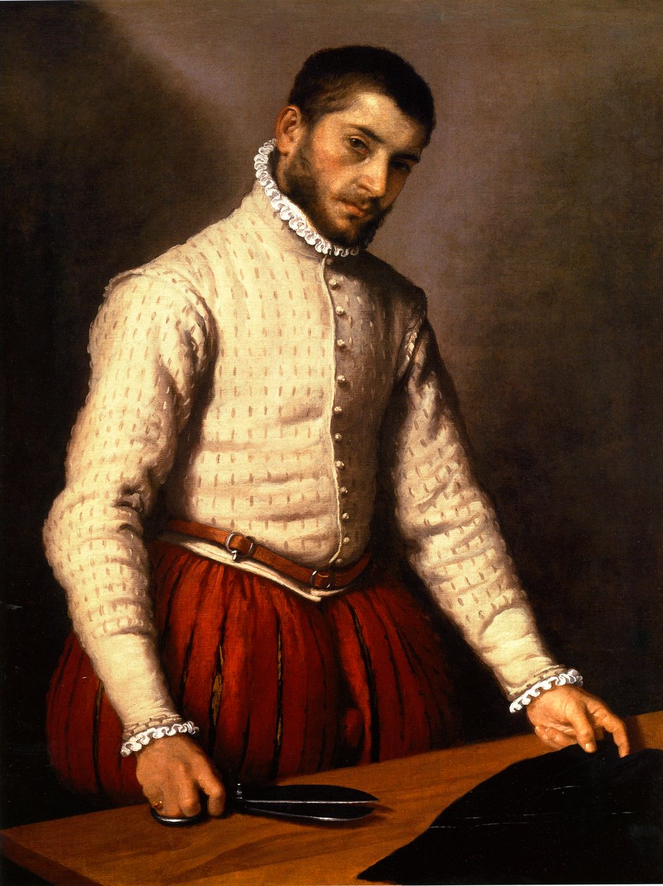 Italian: The Tailor tekijältä Giovanni Battista Moroni