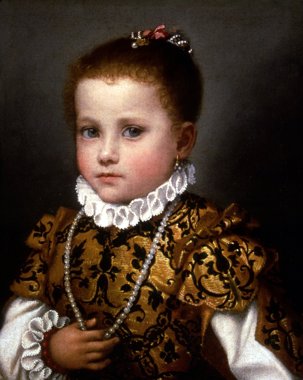 Pikkutyttö Redettin talosta tekijältä Giovanni Battista Moroni