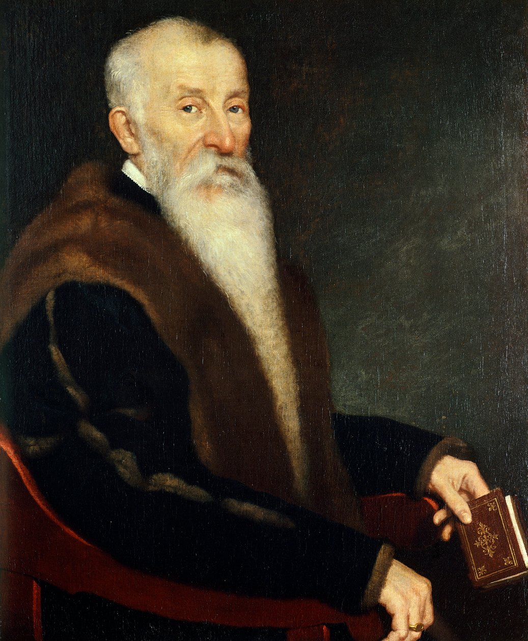 Gerolamo Agostin muotokuva, Giovanni Battista Moroni (n. 1525-1578) tekijältä Giovanni Battista Moroni