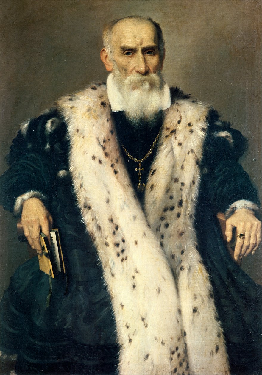 Gian Gerolamo Albanin muotokuva, Giovanni Battista Moroni (n. 1525-1578), öljy kankaalle tekijältä Giovanni Battista Moroni