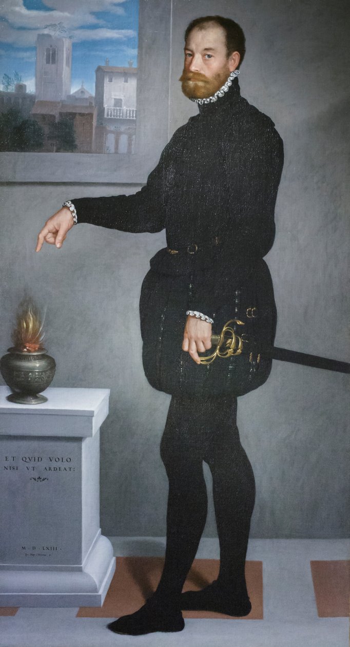 Pietro Secco Suardon muotokuva tekijältä Giovanni Battista Moroni