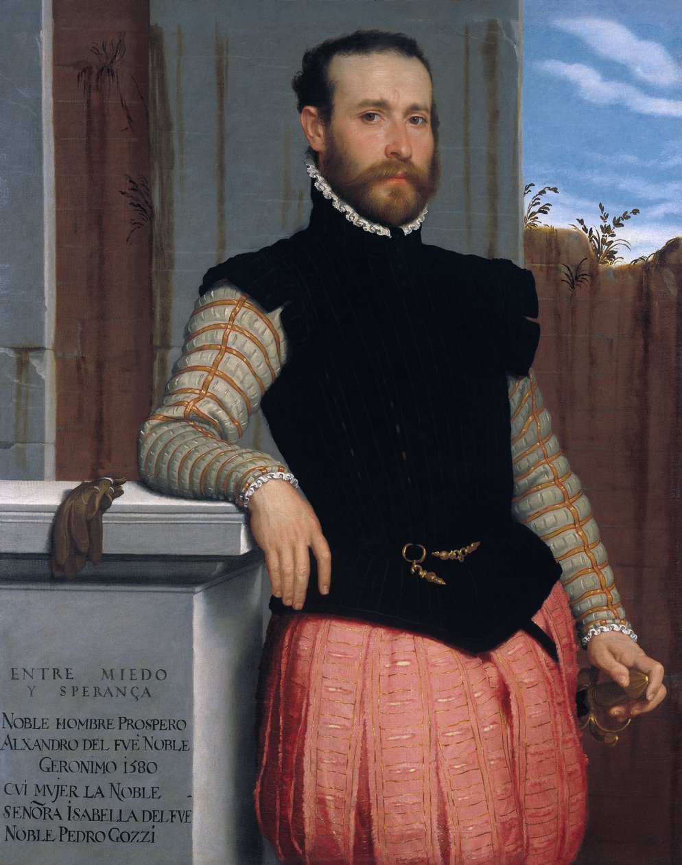 Prospero Alessandrin muotokuva tekijältä Giovanni Battista Moroni