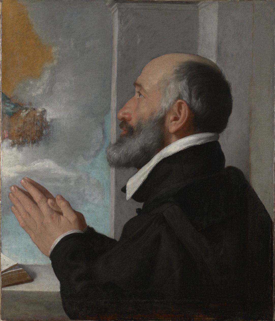 Lahjoittajan muotokuva tekijältä Giovanni Battista Moroni