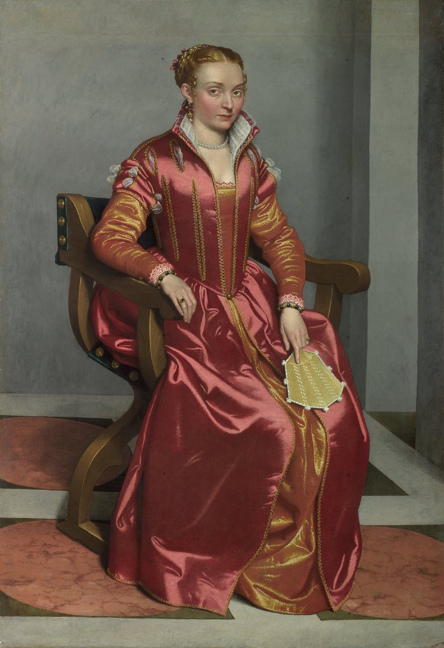 Naisen muotokuva
Vaihtoehtoinen nimi:  La Dama in Rosso tekijältä Giovanni Battista Moroni