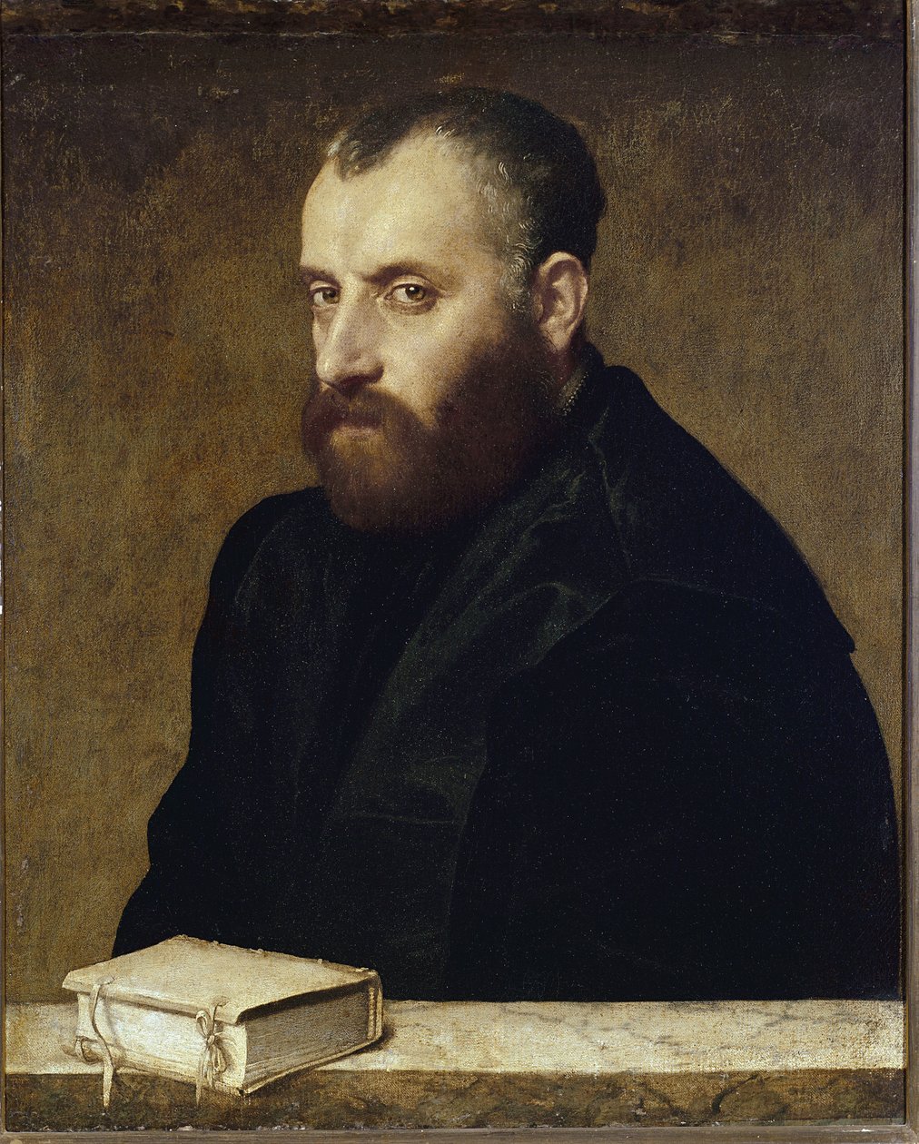 Tutkijan muotokuva (öljy kankaalle tekijältä Giovanni Battista Moroni