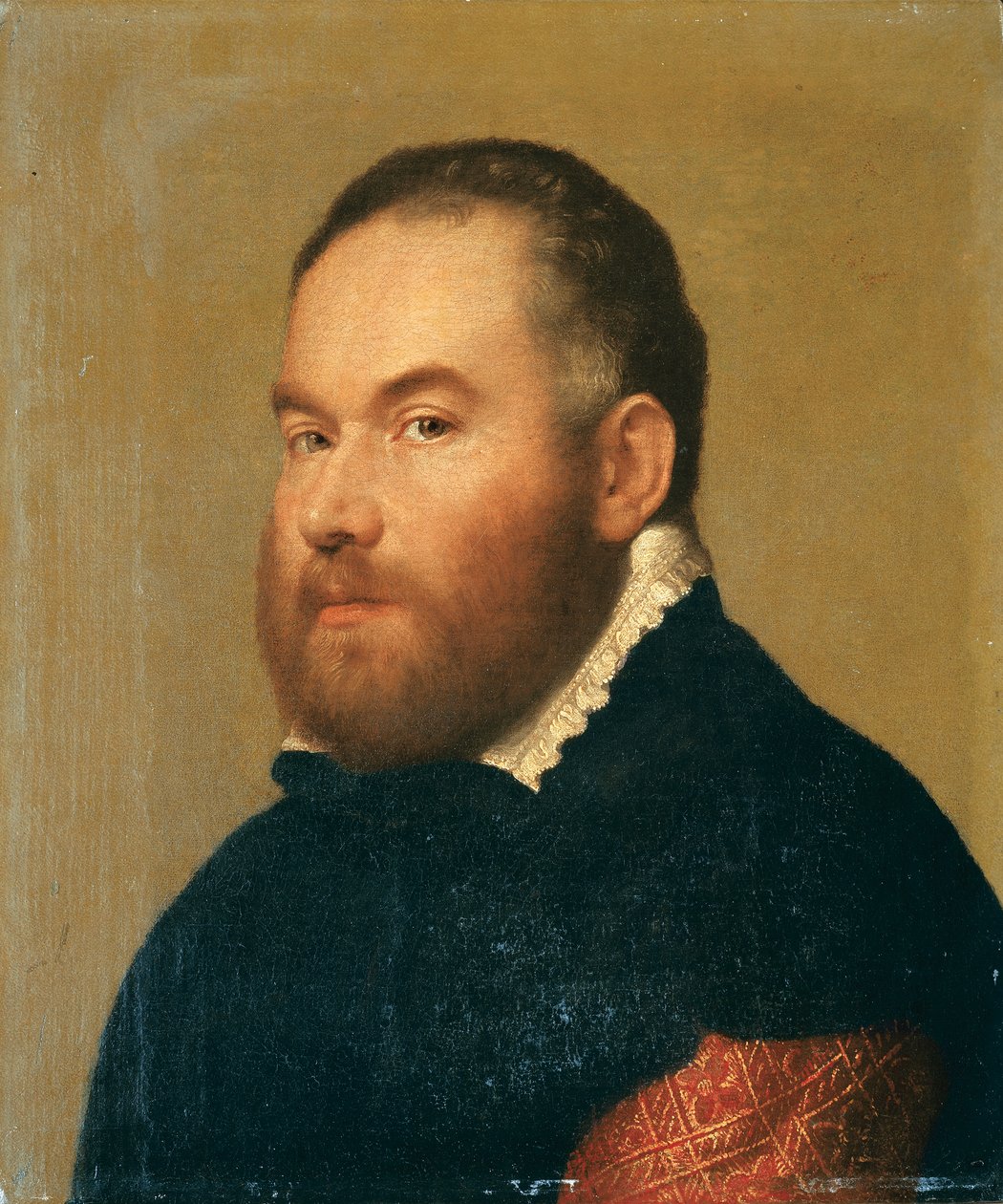Herrasmiehen muotokuva (öljy kankaalle) tekijältä Giovanni Battista Moroni